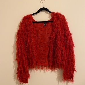 Windsor Shaggy Fur Cardigan